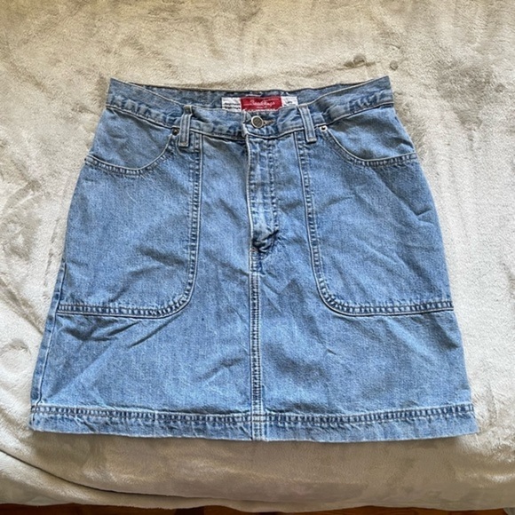 Vintage 90s Arizona Denim Mini Skirt - Picture 1 of 4
